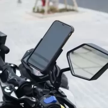 Metal Motosiklet ve Bisiklet Telefon Tutucu