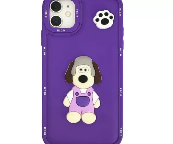 Xiaomi Note 12 Pro Max | Note 12 Pro Plus Köpek Figürlü Silikon Kılıf